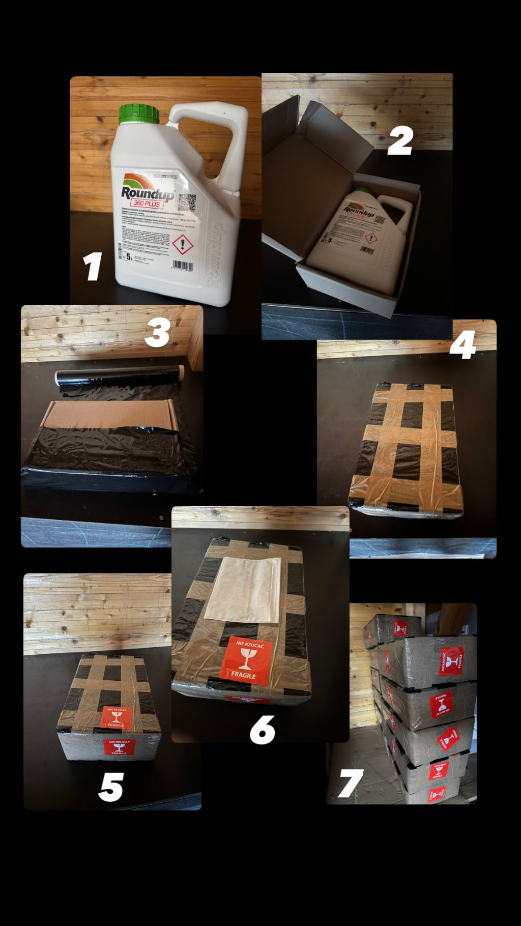 How are our parcels packed?