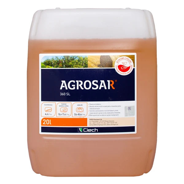 Agrosar 360 SL Glyphosate Herbicide - 20L - Yours Garden
