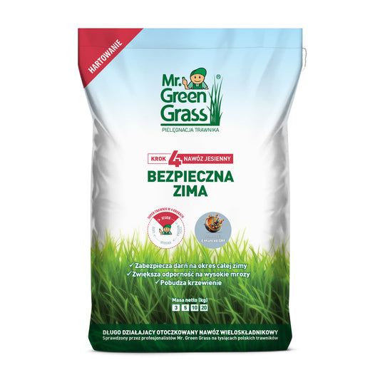 Autumn Lawn Fertilizer For A Safe Winter-10 kg - Yours Garden