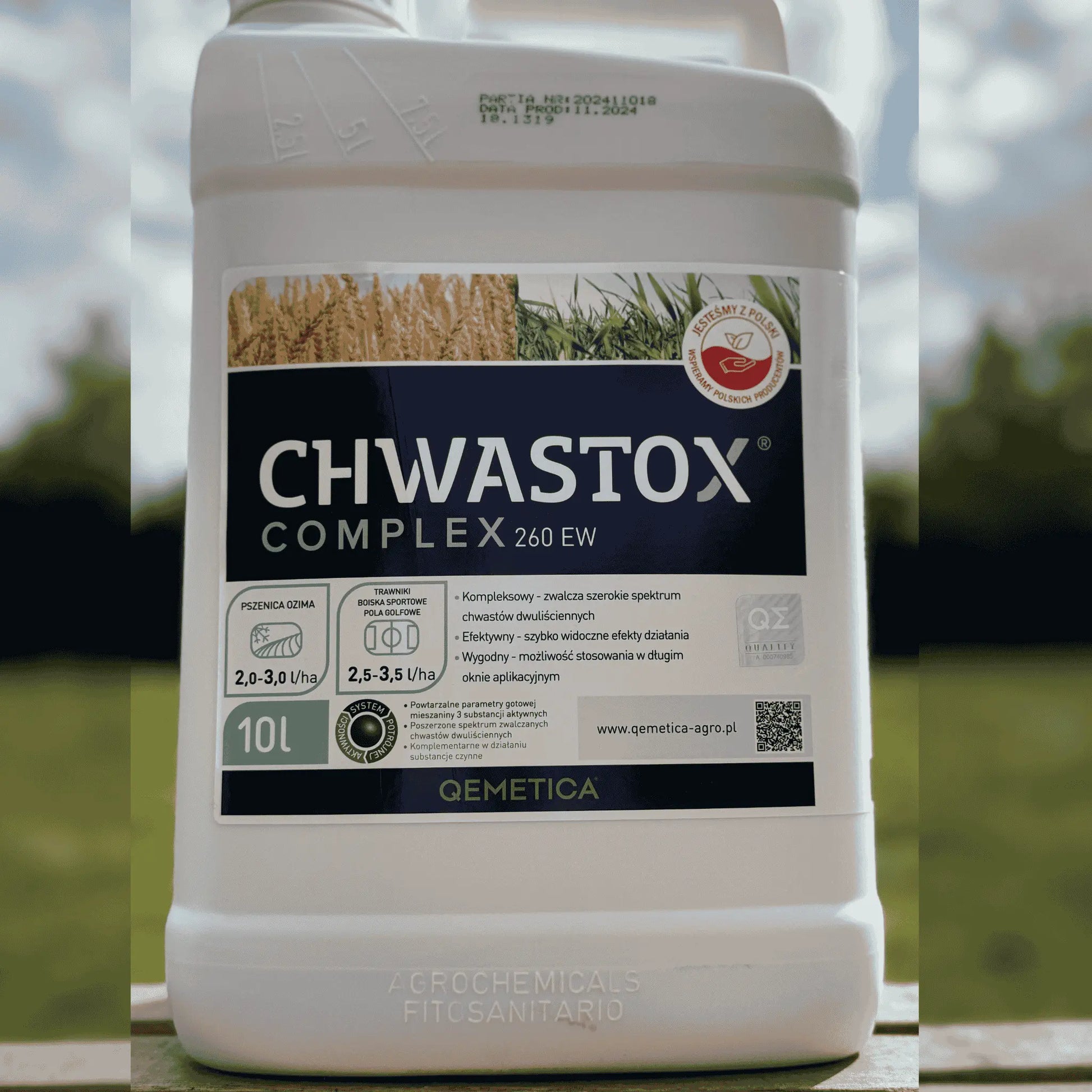 Chwastox Complex 260EW Herbicide 1L/5L/10L-10L - Yours Garden